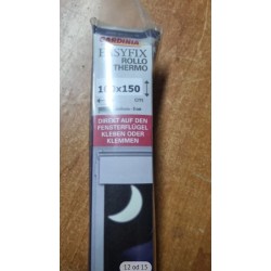 Gardinia Easy Fix Thermo, 100x150 cm, plava, poliester