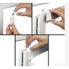 Gardinia Easy Fix Thermo, 100x150 cm, plava, poliester