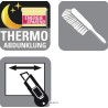 Gardinia Easy Fix Thermo, 100x150 cm, plava, poliester