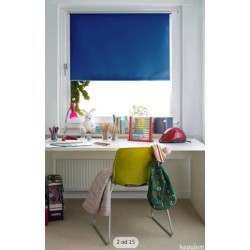 Gardinia Easy Fix Thermo, 100x150 cm, plava, poliester