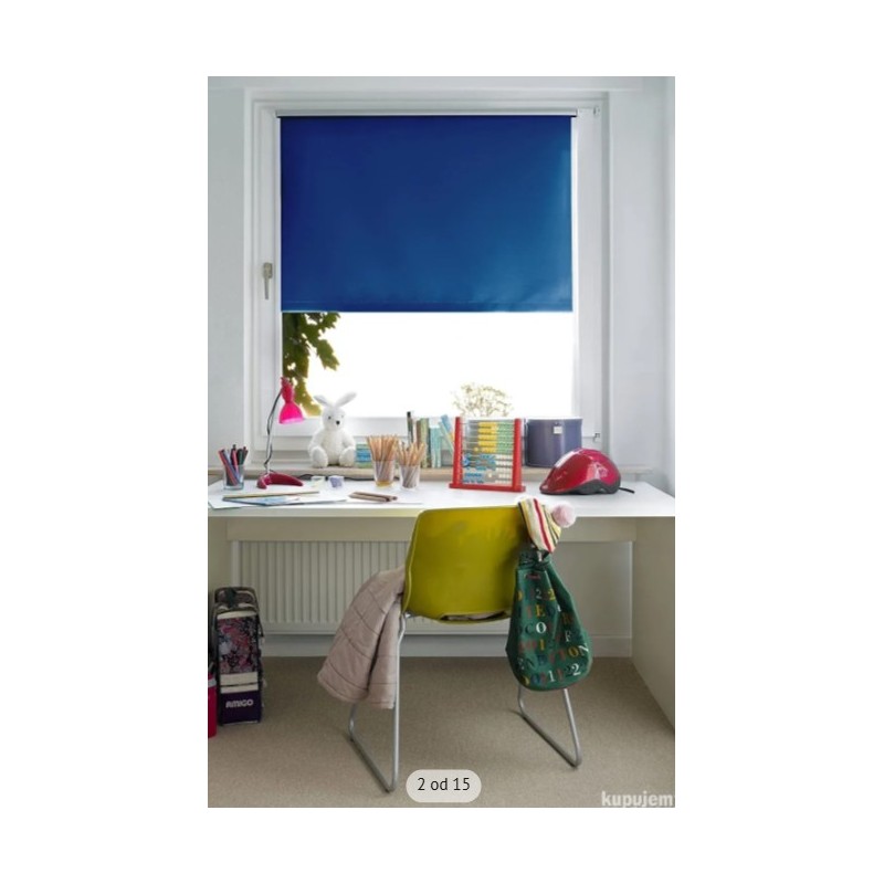 Gardinia Easy Fix Thermo, 100x150 cm, plava, poliester Gardinia Easy Fix Thermo, 100x150 cm, plava, poliester