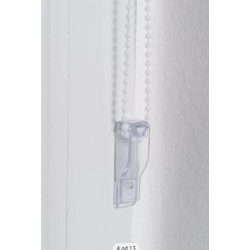 Khome Madrid Klemmfix zebra roletna, 70x150cm, bela