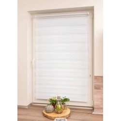 Khome Madrid Klemmfix zebra roletna, 70x150cm, bela