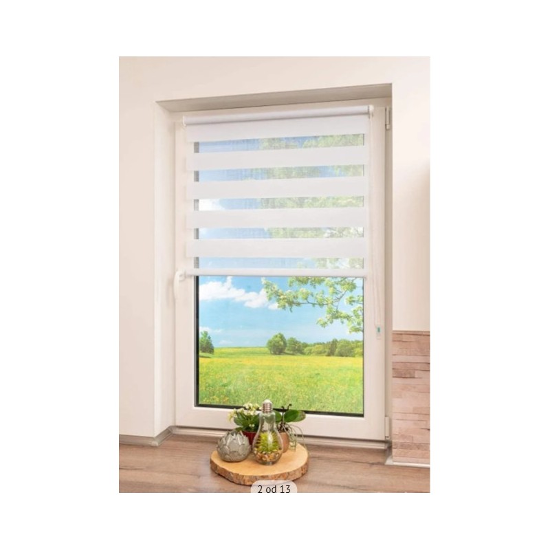 Khome Madrid Klemmfix zebra roletna, 70x150cm, bela Khome Madrid Klemmfix zebra roletna, 70x150cm, bela